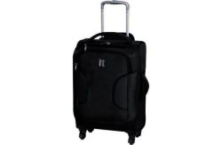 IT Megalite Large 4 Wheel Suitcase - Black
